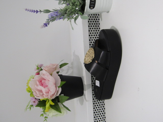 Klapki Damskie F387 BLACK 36-41