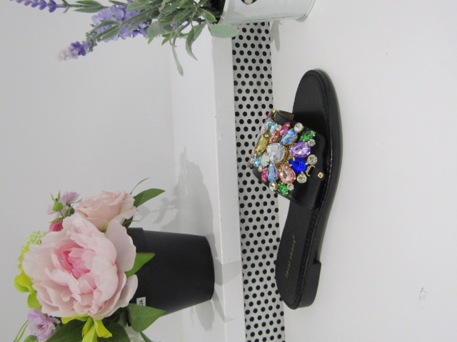 Klapki Damskie 6621 BLACK 36-41