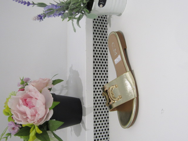 Klapki Damskie 5174 GOLD 36-41