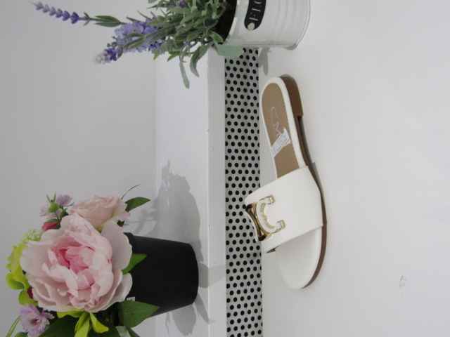 Klapki Damskie 5174 WHITE 36-41