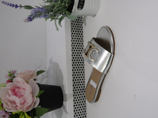 Klapki Damskie 5174 SILVER 36-41