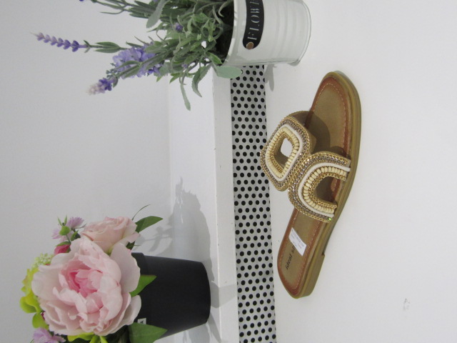 Klapki Damskie 1122 BEIGE 36-41