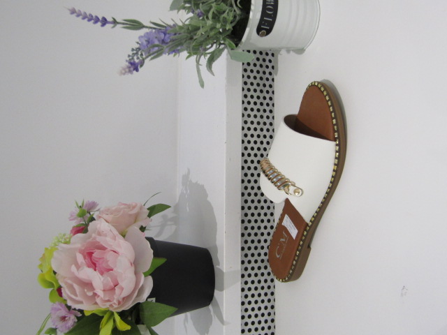 Klapki Damskie 5183 WHITE 36-41