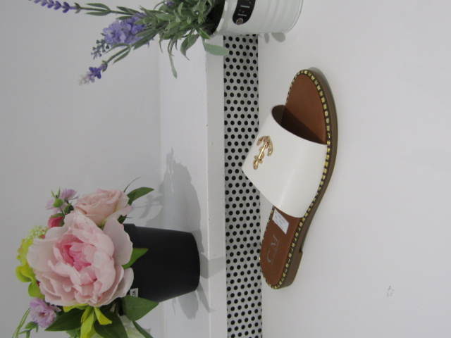 Klapki Damskie 5182 WHITE 36-41