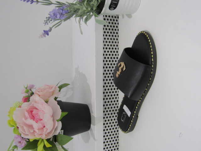 Klapki Damskie 5182 BLACK 36-41
