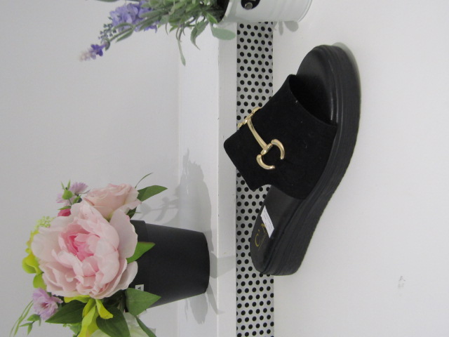 Klapki Damskie 9203 BLACK 36-41