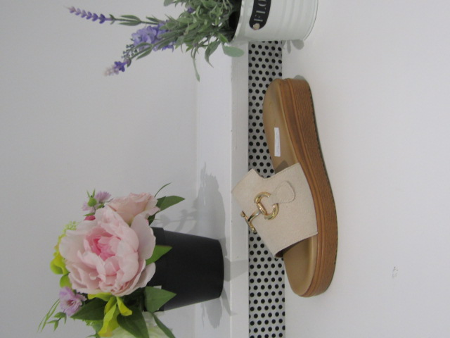 Klapki Damskie 9203 BEIGE 36-41