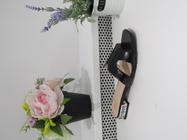 Klapki Damskie B1639-181 BLACK 36-41