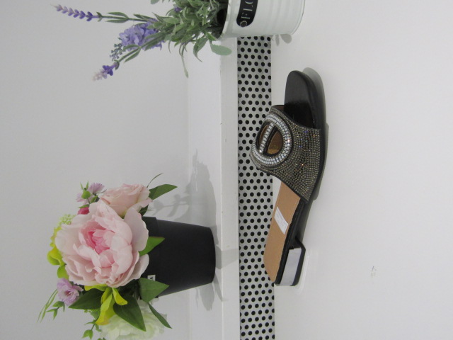 Klapki Damskie 3356 BLACK 36-41