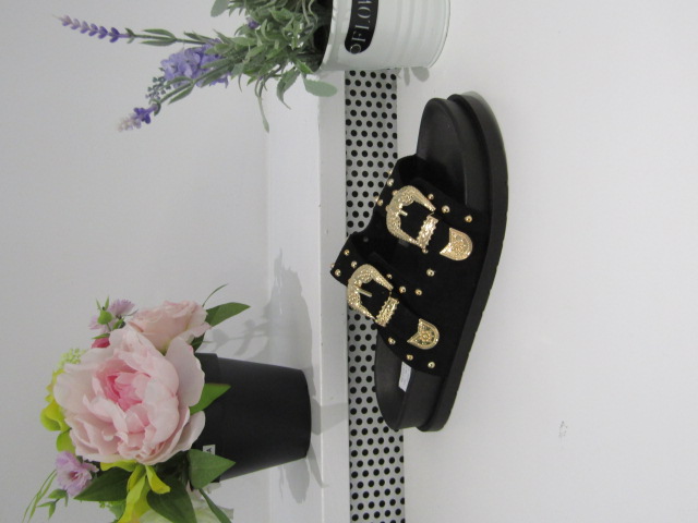 Klapki Damskie 1136 BLACK 36-41