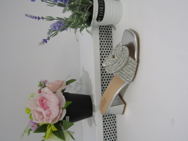 Czółenka Damskie B1639-172 SILVER 36-41