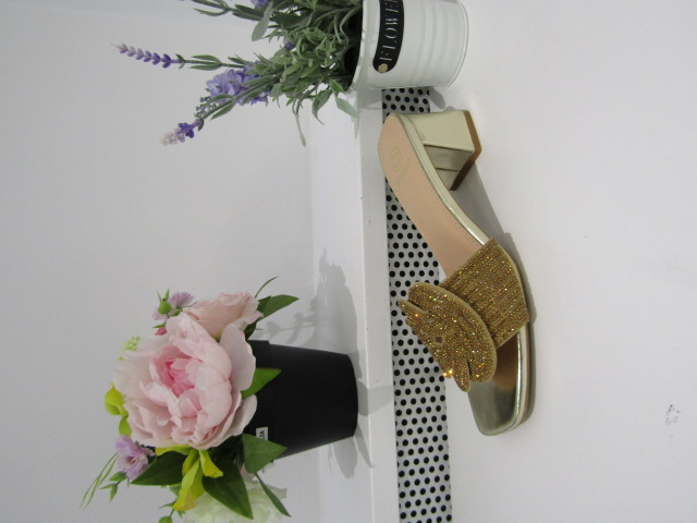 Czółenka Damskie B1639-172 GOLD 36-41