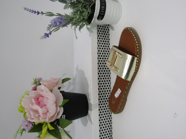 Klapki Damskie 5125 GOLD 36-41