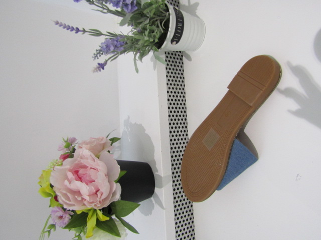 Klapki Damskie 5130 BLUE JEANS 36-41 1