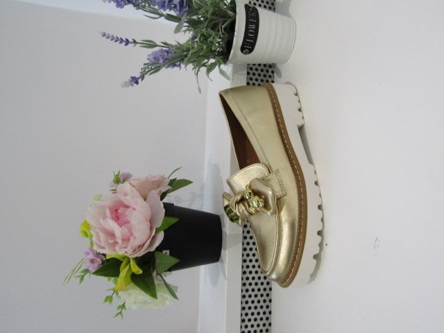 Półbuty Damskie G1755 GOLD 36-41