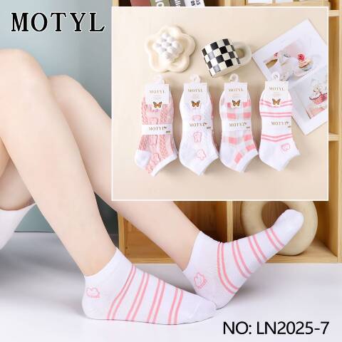 Stopki damskie LN2025-7 Mix kolor 35-42