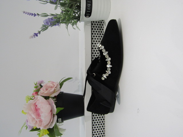 Baleriny Damskie 8080BA BLACK 36-41