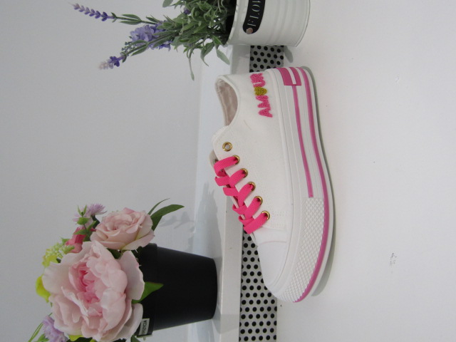 Trampki damskie 9110 FUSHIA 36-41