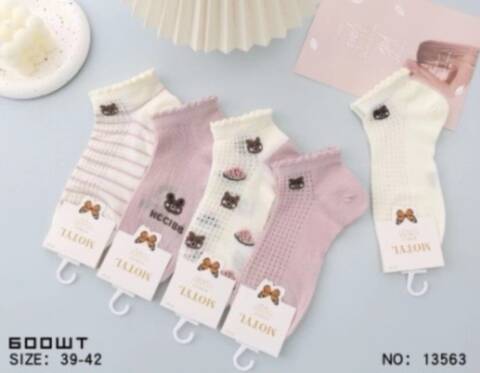 Stopki damskie 13563 Mix kolor 35-42