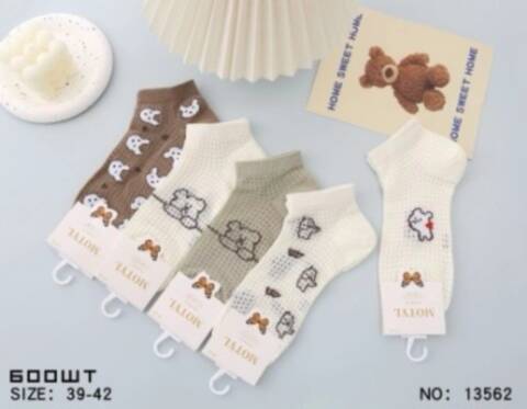 Stopki damskie 13562 Mix kolor 35-42 1