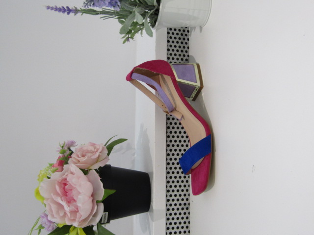 Czółenka Damskie L7679-01 ROYAL BLUE 36-41