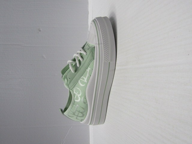 Trampki damskie LL1876 GREEN 36-41