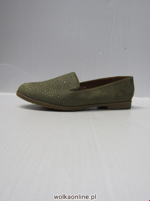 Baleriny Damskie B5007 GREEN 36-41