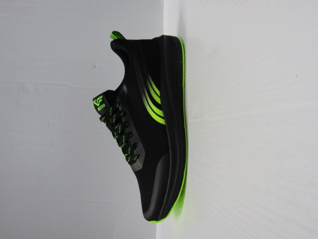 Buty Sportowe Męskie T2368 BLACK/GREEN 41-46