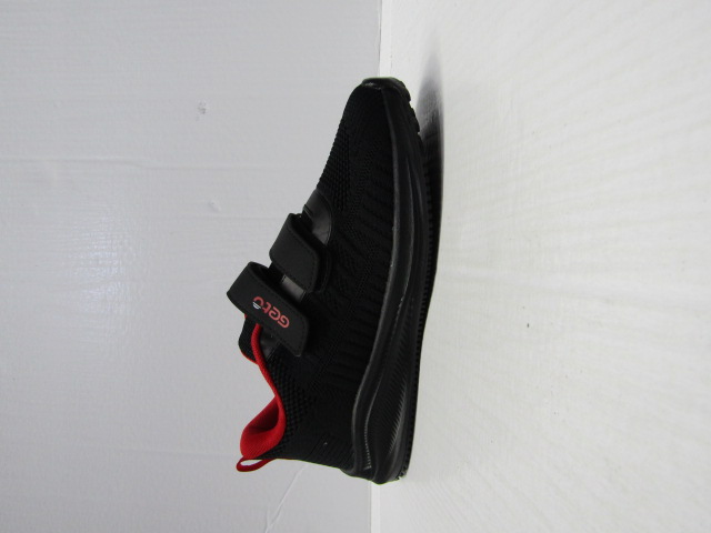 Buty Sportowe Dziecięce A215 BLACK/RED 32-37