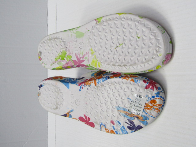 Klapki Damskie 7722 BLUE/PINK/FUX/PURPLE 37-42 1