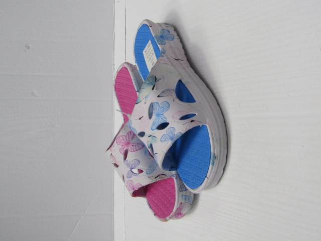 Klapki Damskie 2707 BLUE/WHITE/FUX/PURPLE 37-42