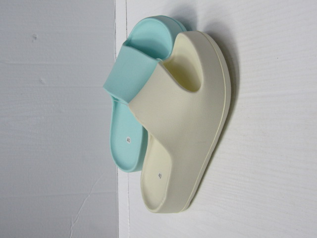 Klapki Damskie 18326 BLACK/PINK/BEIGE/AQUA 36-41