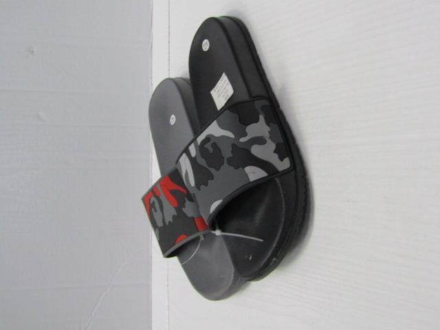 Klapki Męskie 18235 BLACK/ROYAL/GREY 40-45