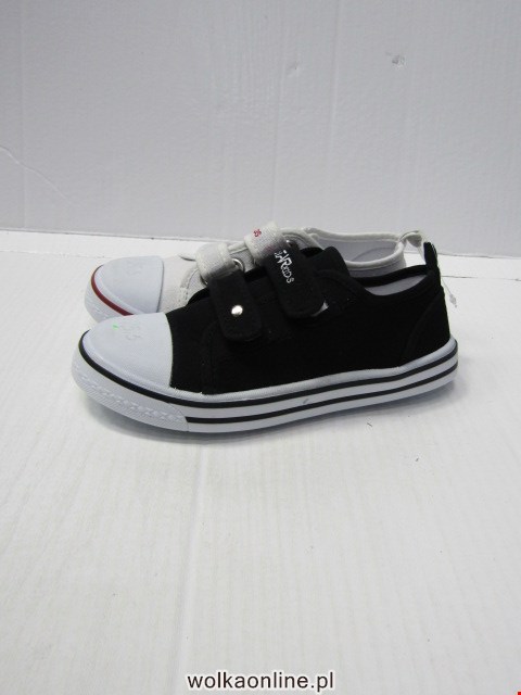 Trampki Dziecięce S18-C BLACK/RED/WHITE 30-35