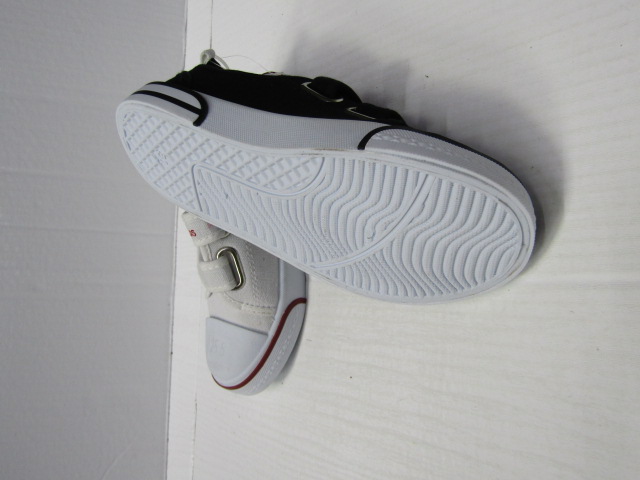 Trampki Dziecięce S18-C BLACK/RED/WHITE 30-35 1