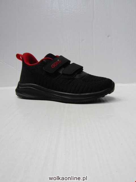 Buty Sportowe Dziecięce A216 BLACK/RED 26-31