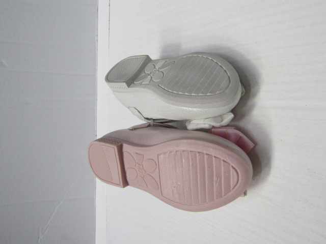 Baleriny Dziecięce XY-13 BLACK/WHITE/PINK 25-30 1