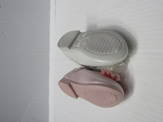 Baleriny Dziecięce XY-14 BLACK/WHITE/PINK 20-25 1