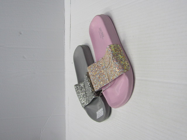 Kapcie Dziecięce C779-24 L.BLUE/GREY/PINK 30-35