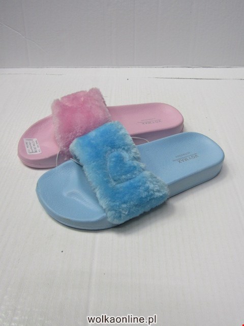 Kapcie Dziecięce C7794 L.BLUE/GREY/PINK 30-35