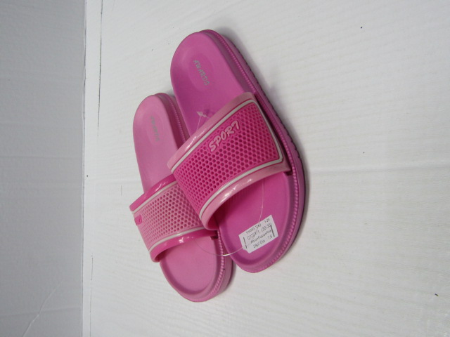 Kapcie Dziecięce C0221-1 AQUA/FUSHIA/PINK 30-35