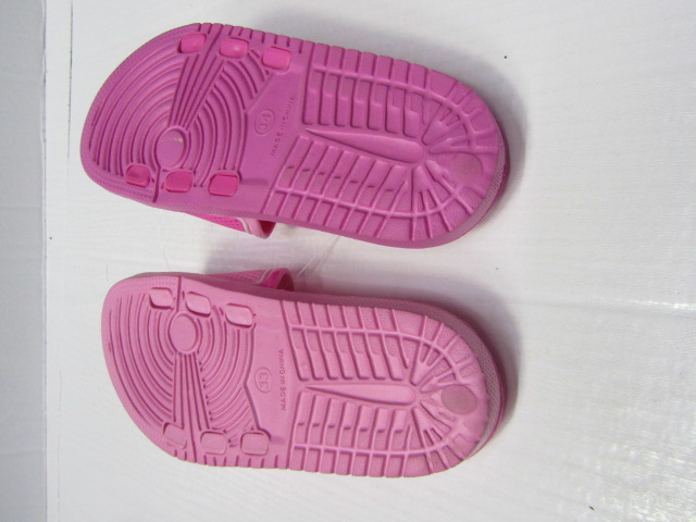 Kapcie Dziecięce C0221-1 AQUA/FUSHIA/PINK 30-35 1