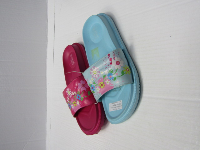 Kapcie Dziecięce C9308 FUSHIA/GREY/MENTHOL/PINK 30-35