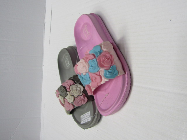 Kapcie Dziecięce C9069 GREY/MENTHOL/PINK 30-35