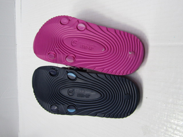 Kapcie Dziecięce B0867 NAVY/FUSHIA/L.BLUE/PINK 24-29 1