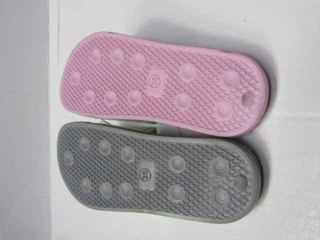 Kapcie Dziecięce C779-21 L.BLUE/GREY/PINK 30-35 1