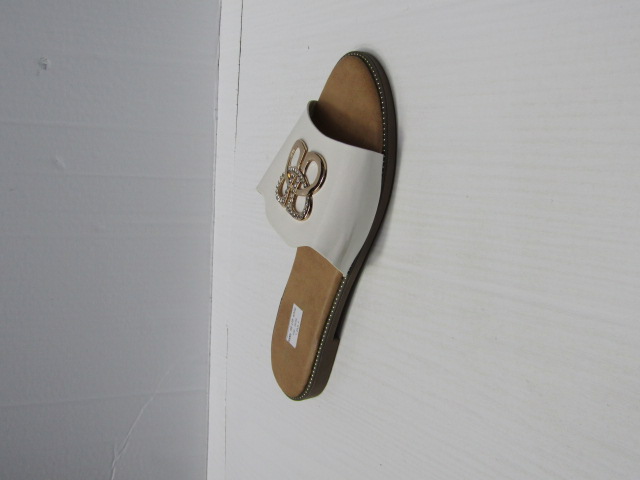 Klapki Damskie 98-138 WHITE 36-41