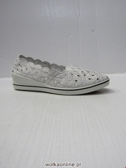 Baleriny Damskie HC0301-1 WHITE 36-41