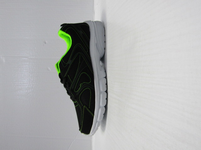 Sportowe damskie N316 BLACK/GREEN 36-41