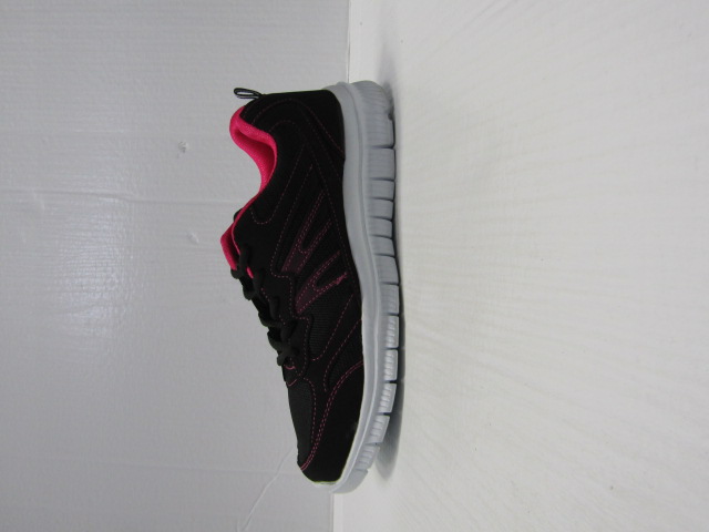 Sportowe damskie N318 BLACK/PLUM 36-41